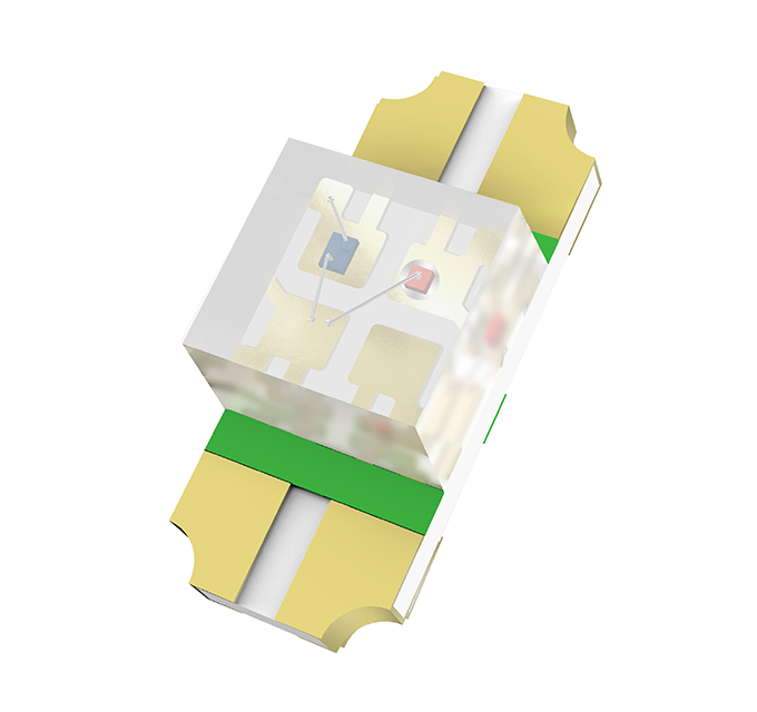 Reverse Mount LED | 1205(3213)-1.1T Reverse Tape Bi-Color & RGB Color LED