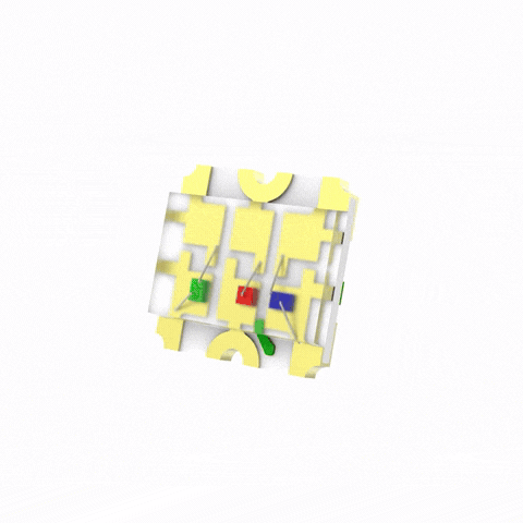 1616-0.4T Automotive Lighting Series | 1.6×1.6×0.4mm Surface Mount LED
