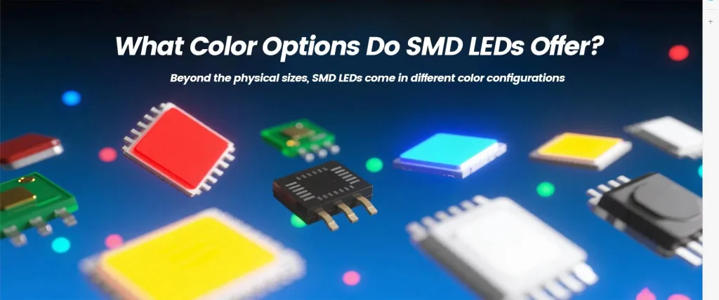 What Color Options Do SMD LEDs Offer?